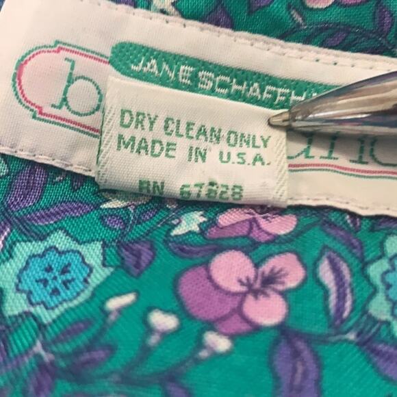 JANE SCHAFFHAUSEN MULTI LACE PRINT DRESS‎  6 - Picture 10 of 10